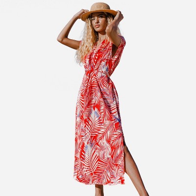 red maxi dress target