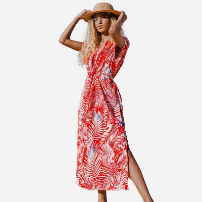 Red Wrap Dress : Target