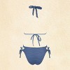 Women's Textured Bikini Sets with Adjustable String Ties - Cupshe - 2 of 4