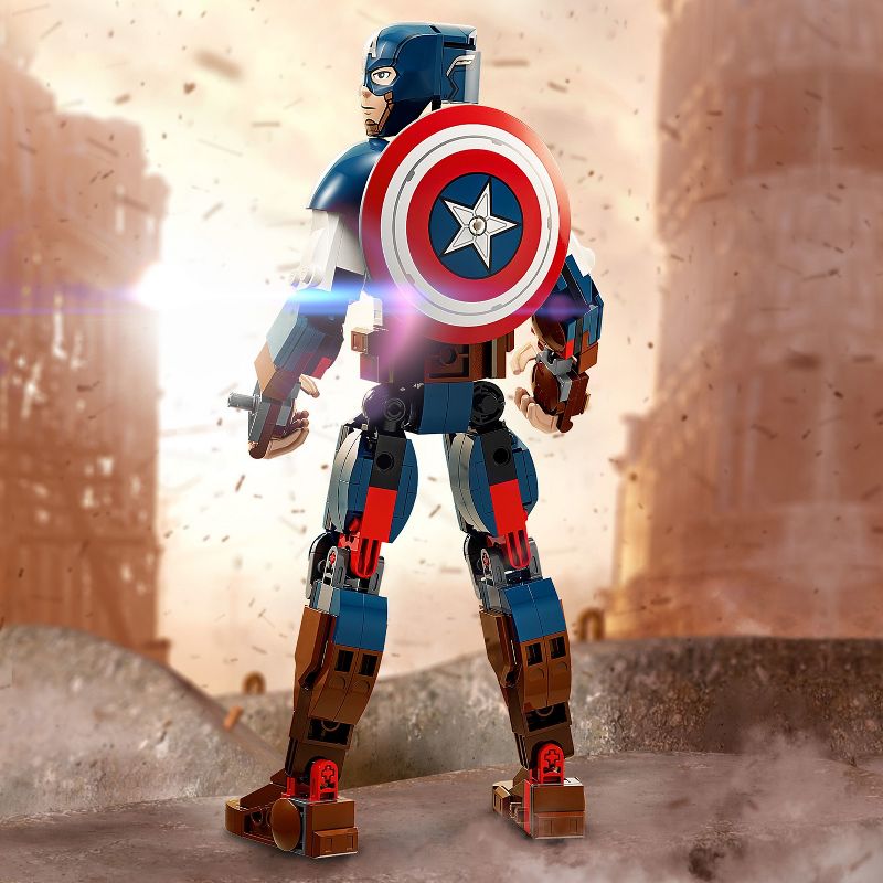 LEGO Marvel Captain America Construction Figure Playset 76258, 5 of 8