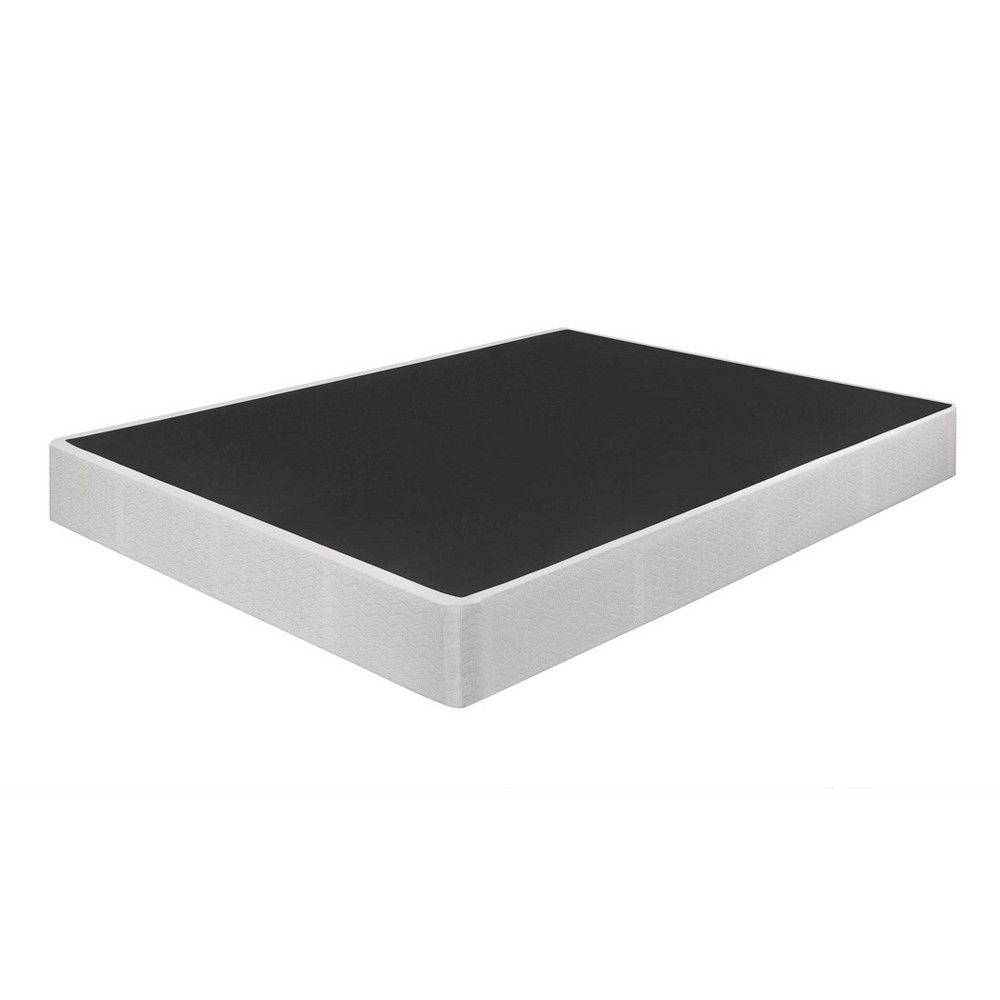 Home Design Twin Clara Box Spring Black/White