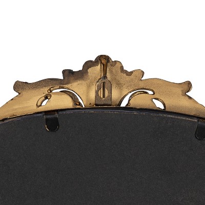 Arendahl Baroque Gold Arch Wall Mirror 35.5"x24"