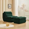 NicBex Couches for Living Room Recliner Single Seat Upholstered Lounge Chair Sofa Modern Design Accent Sofa with Ottoman - 3 of 4
