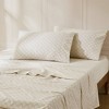Lush Décor King 4pc Sophie Cotton Sheet Set Neutral - 3 of 4