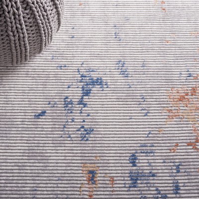 Eternal Charm 8' x 10' Hand-Knotted Gray Wool Blend Area Rug