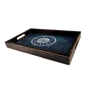 MLB Seattle Mariners Distressed Tray - 1 of 3
