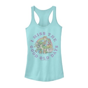 Juniors Womens Toy Story Good Old Days Racerback Tank Top - 1 of 3
