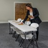 Lifetime 8 Ft. Commercial Seminar Table, White (80930) - 2 of 4