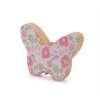 Wood Floral Patterned Butterfly Décor (Set of 2) - 4 of 4