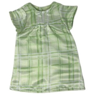 Doll Clothes Superstore Light Green Nightgown Compatible With 15-16 Inch Baby And Cabbage Patch Kid Dolls - 1 of 4