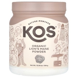 KOS Organic Lion's Mane Powder, 12.84 oz (364 g) - 1 of 2