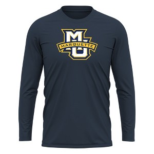 Men's Marquette University Adult Sport Long Sleeve Shirt Primary Logo - 1 of 4
