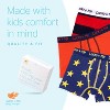 Lucky & Me Grayson Boys Organic Cotton Boxer Brief Underwear Multiple Colors and Sizes (6-Pack) - 2 of 4
