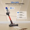 Teendow 500W Cordless Stick Vacuum Cleaner with Hose, Max Suction 31000Pa,Up to 55 Mins, for Carpet/HardFloor, Brushless Motor, Rich Accessory,Red - 3 of 4