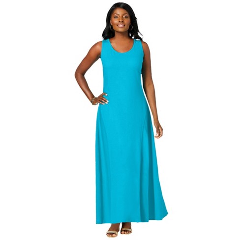 Jessica London Women's Plus Size Flared Tank Dress : Target