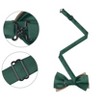 INSPIRE CHIC Men's Two Color Layered Adjustable Solid Color Bow Ties - 2 of 4