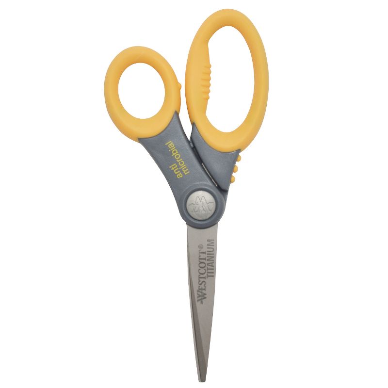 Westcott® 8" Titanium Bonded Scissors with Anti-Microbial Handles, 1 of 6