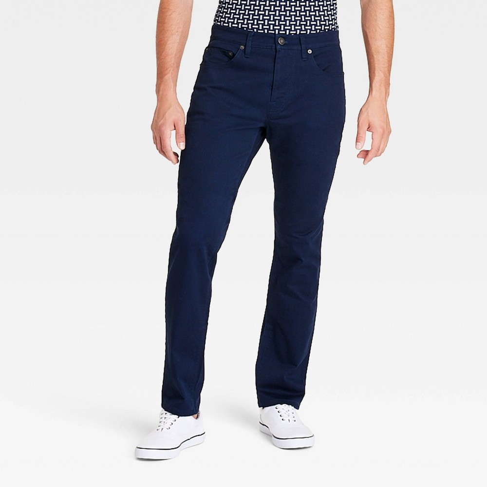 Men Slim Fit 5-Pocket Pant