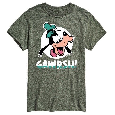 Men's Disney Goofy Gawrsh Short Sleeve Graphic T-shirt - Heather ...
