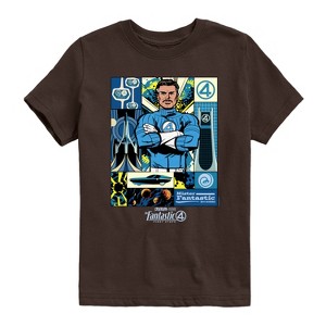 Boys' - Marvel - Fantastic Four Mister Fantastic Reed Richards Short Sleeve Graphic T-Shirt - 1 of 3