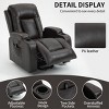 Power Lift Chairs For Elderly,Heavy Duty Recliners With Lumbar Heating And Vibration Massage,USB,Cup Holders,High Back Recliner Chair-Cuddlewood - image 3 of 4