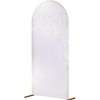 Round Top Fitted Sequin Arch Cover–With Zipper, Ideal for Outdoor Events, Weddings,Birthdays & Party Decor - 4 of 4