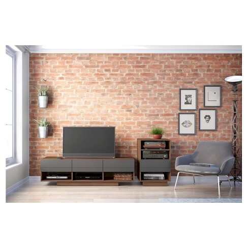 Sequence Entertainment Kit With Tv Stand And Drawer Audio Cabinet