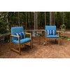 Casual Cushion Stripe Sunbrella Fabric 1-Piece Indoor/Outdoor Lumbar Pillow, 19"W x 12"L - 2 of 4
