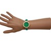 Olivia Pratt Thin Solid Color Strap and Rhinestones Women Watch - 4 of 4