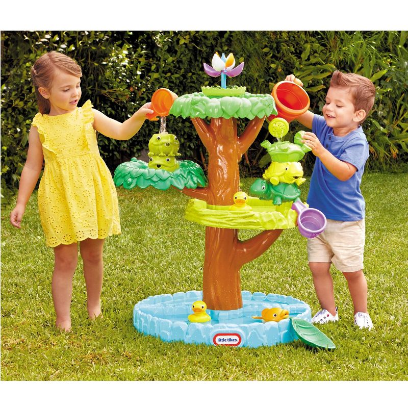Little Tikes Magic Flower Water Table with Blooming Flower and Accessories, 3 of 8
