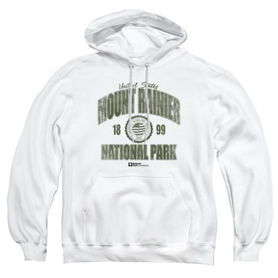 Men's Mount Rainier National Park Established Date Pull-Over Hoodie