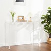 Transparent Acrylic Console Table – Modern Narrow Side Table | Compact Clear Accent Furniture for Living/Dining Room| 38.2" L x 15" W x 29.3" H - 2 of 4