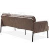 3-Seater Polyester Fabric Modern Upholstered Sofa with Deep Seat and Sturdy Legs - 4 of 4