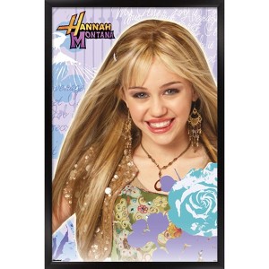 Trends International Disney Hannah Montana (2006) - Pop Star Portrait Framed Wall Poster Prints - 1 of 4