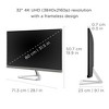Manufacturer Refurbished - ViewSonic 4K UHD VX3276-4K-MHD 32" Frameless Monitor, HDR10 HDMI, DP (CR) - 3 of 4