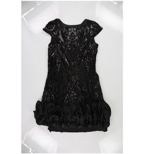 GUESS Womens Mesh Shift Dress - 1 of 2