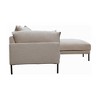 Sabula Sectional Right Sofa Sandy Beige - Alder Bay: Linen-Blend, Down Wrapped Cushions, Wood Frame - 3 of 4