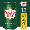 Canada Dry Ginger Ale Soda - 12pk/12 fl oz Cans - 2 of 4