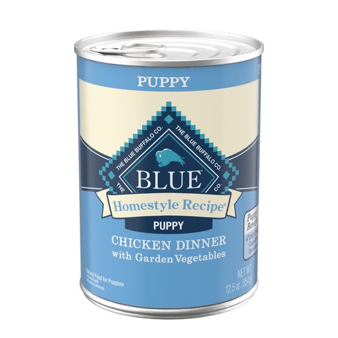 Blue Buffalo Homestyle Recipe Natural Puppy Wet Dog Food Chicken