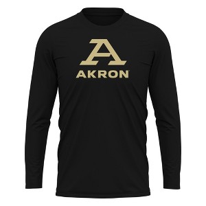 Men's The University of Akron Adult Sport Long Sleeve Shirt Primary Logo - 1 of 4