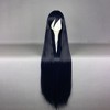 Unique Bargains Women's Wigs 41" Deep Blue with Wig Cap - 2 of 4