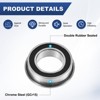 Unique Bargains Chrome Steel Durable Multipurpose High Precision Flanged Ball Bearing - 2 of 4