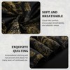 BAGOKIE 7 PCS Bed in a Bag Flower Reversible Comforter with Sheets Bedding Set - 4 of 4