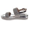 Badgley Mischka Girls' Buckle Wedge Sandals (Toddlers) - 3 of 4