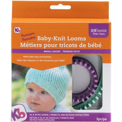 Knitting Board Baby Knit Looms 2/Pkg-Sizes 56 & 24 Peg