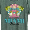 Women's - Instant Message - Miami Florida -Women's Short Sleeve Graphic T-Shirt Short Sleeve Graphic T-Shirt - 2 of 4