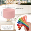 Unique Bargains Silicone Protective Heat Resistant Non Slip Coffee Cup Sleeve 4 Pcs - 2 of 4