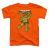 Toddler Boys' Teenage Mutant Ninja Turtles Retro Mikey Toddler Tee - 2 of 4