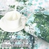Modern Abstract Rug Machine Washable Throw Rug Boho Chic Abstract Watercolor Design Area Rug, 8'x10' Green Grey - 4 of 4