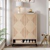 Hommoo 6-Tier Shoe Cabinet Natural - 2 of 4